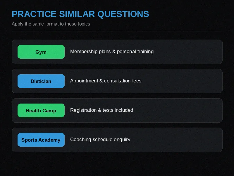 Practice questions similar to as a health conscious person you noticed an advertisement letter
